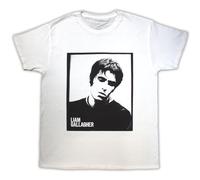 Liam Gallagher Framed Photo T Shirt Size M