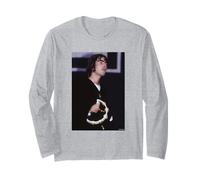 Liam Gallagher of Oasis Live Tambourin par Andy Willsher Manche Longue