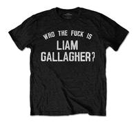 Liam Gallagher - Rock Off officially licensed products Liam Gallagher Who The... T Shirt Size L