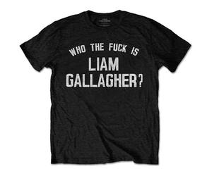 Liam Gallagher - Rock Off officially licensed products Liam Gallagher Who The... T Shirt Size M