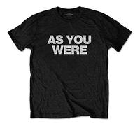 Liam Gallagher - T-Shirt # L Unisex Black # As You Were [Import]
