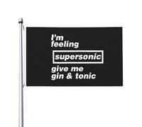 Liam Singer Gallagher Drapeau double face 90 x 150 cm - Bannière Britpop Rock pour décoration murale - Produits dérivés pour fans de tournées - Poster tapisserie pour chambre à coucher