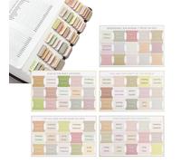 LIAMGUS Lot de 75 onglets laminés pour index de la Bible, onglets de Bible pour femmes, onglets de Bible pour femmes, onglets de la Bible pour étudier l'Ancien et le Nouveau Testament avec onglets de