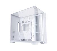 Lian Li 011 Vision Compact Tower Blanc - Boîtier PC ATX/micro ATX/Mini-ITX/EATX, Acier/Aluminium/Verre trempé, 2x 3.5", 2x 2.5", USB 3.2 Gen 1/Gen 2 Type-A/Type-C