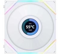 Lian Li 12TLLCD1W Uni Fan TL LCD 120 RGB 120mm blanc