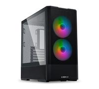 Lian Li Lancool 207 Boîtier Tour intermédiaire | Boîtier PC de Jeu ATX/mATX de qualité supérieure | Verre trempé | Débit d'air Optimal | Boîtier Noir