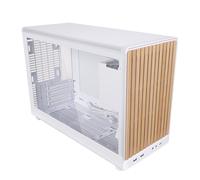 Lian Li A3-26.3L Boîtier à Facteur de Forme Micro - Panneau Avant en Bois et Panneau latéral en Verre trempé - Prend en Charge Les AIO modulaires de 360 mm, pour Cartes-mères M-ATX, ITX