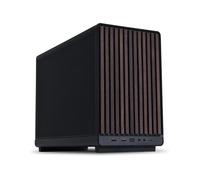 Lian Li A3-mATX Micro Tower Noir/Bois - Boîtier PC micro ATX/Micro-ITX, 1x3.5", 2x2.5", USB 3.2 Gen 1/Gen 2, Vent. 120/140mm, Acier