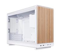 Boîtier Micro ATX - Lian Li - A3 Wood Edition - Blanc - Compatible M-ATX/ITX - 4 emplacements d'extension
