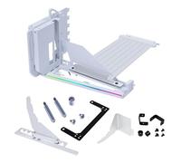 Lian Li Boîtier PC ATX 4 emplacements - Kit GPU Vertical (VG4v4) - Câble de Riser PCI-E de qualité supérieure - 5,0 x 16-200 mm - Compatible PCIe 3.0/4.0 - Position réglable - s'adapte à la Plupart