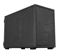 Lian Li DAN Cases B4 Micro-ATX Boîtier PC Noir | Noir, châssis SFF 21,3L, support GPU à 4 emplacements de 358 mm, bloc d'alimentation ATX/SFX, AIO 360 mm avec bloc