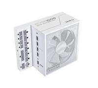 Lian Li Edge Series EG1000WE.US Bloc d'alimentation modulaire complet de 1000 W 80 PLUS Platinum-ATX 3.0, 3.1-PCIE 5.1-Forme L pour boîtier à double chambre, ventilateur FDB de 120 mm, prend en charge