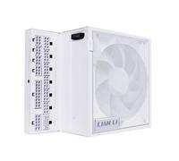 Lian Li EDGE850W Bloc d'alimentation ATX entièrement modulaire à faible bruit - Conforme aux normes ATX 3.1 et PCIE 5.1 - Efficacité cybenetics Gold - Câble 12 V-2 x 6 - Design en forme de L - Sans