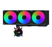 Lian Li GA II Hydroshift II LCD-C 360CL Processeur Refroidisseur de liquide tout-en-un 12 cm Noir 1 pièce(s)