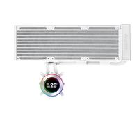 Lian Li Refroidisseur liquide AiO HYDROSHIFT II LCD-C 360N sans ventilateurs ARGB Blanc