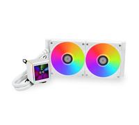 Lian Li GA II LCD Processeur Kit de refroidissement du liquide 12 cm Blanc