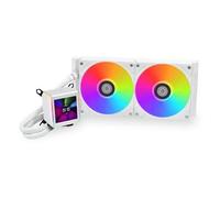 Lian Li GA II LCD Processeur Kit de refroidissement du liquide 12 cm Blanc