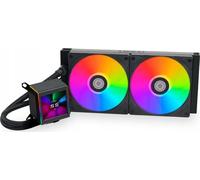 Lian Li Kit Watercooling AIO GALAHAD II LCD 280 ARGB Noir 280 mm