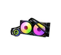 Lian Li Galahad II Trinity 240 Refroidisseur liquide AIO Noir, 2x120mm PWM FDB, Radiateur aluminium 278x119x27mm, Sockets AM4/AM5, Pression 2.66 mmH2O