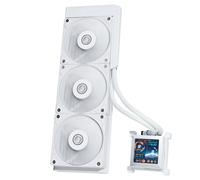Lian Li HydroShift LCD 360 Silent Système de refroidissement à l'eau pour PC blanc