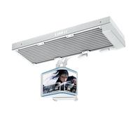 Lian Li Hydroshift II HS2OLDC36NW Refroidisseur de processeur liquide incurvé OLED 360° - Collier de refroidissement flexible à tube coulissant - Écran 2K réglable de 6,7" - Effets d'animation 3D