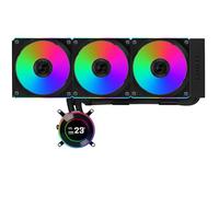 Lian Li GA II Hydroshift II LCD-C 360CL Processeur Refroidisseur de liquide tout-en-un 12 cm Noir 1 pièce(s)