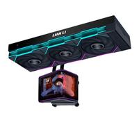 Lian Li HydroShift II OLED Curved 360TL All In One CPU Cooler 360mm- Black | Écran OLED incurvé 6,67 pouces 2K, ventilateurs UNI FAN TL Flex inclus, radiateur 360 mm noir