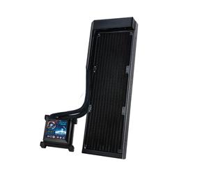 LIAN LI Kit Watercooling Pompe + Radiateur Lian Li HydroShift LCD - 360mm (Noir) (Sans ventilateur)
