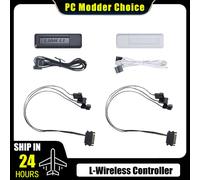 Lian Li L-contrôleur sans fil pour LIAN LI tous les produits sans fil (câble ventilateur/Strimer Uni), L-Connect 3 SYNC, noir/blanc White