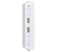 Lian Li Panneau I/O LAN216-1W Contrôleur ARGB 2 ports USB 3.0 Blanc