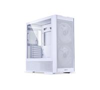 Lian Li LANCOOL 206 Tower Blanc - Boîtier PC ATX/micro ATX/Mini-ITX, Acier/Verre Trempé, 1x 3.5", 2x 2.5", Vent. 120/140/160mm, USB 3.2 Gen 1/2