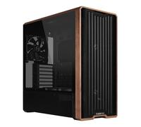 Boîtier PC - Lian Li - Lancool 217 - Noir - 5 ventilateurs - Verre trempé - Accents en bois de noyer