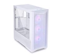 Lian Li LANCOOL II Mesh C RGB Snow Edition Tour Midi, verre trempé - blanc
