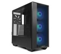 Lian Li Boîtier PC LANCOOL III – RGB, 4×140 PWM (ARGB), aluminium/SECC, verre trempé – Noir