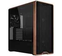 Boîtier PC - Lian Li - Lancool 217 - Noir - 5 ventilateurs - Verre trempé - Accents en bois de noyer