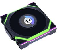 Lian-Li Lian Li UNI FAN SL Wireless LCD Lüfter, ARGB, PWM - Reverse Blade, 120 mm Ventilateur pour PC noir (l x H x P) 120 x 124.5 x 28 mm