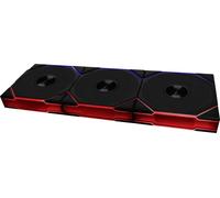 Lian-Li Lian Li UNI FAN TL Wireless Lüfter, ARGB, PWM, 3er-Pack - Reverse Blade, 120mm Ventilateur pour PC noir (l x H x P) 120 x 28 x 124 mm