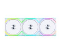 Lian Li Uni Fan SL 120 Reverse ARGB Wireless pack de 3 - Blanc