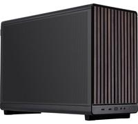 Lian-Li Micro-tour Lian Li Lian Li DAN Cases A3-mATX Wood Edition PC-Gehäuse, Micro-ATX - Walnuss, schwarz Boîtier PC, Boîtier gaming, Boîtier noir