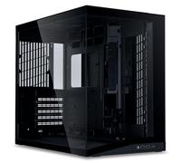 Lian Li O11 Dynamic Mini V2 Boîtier PC noir | Tour midi ATX compacte avec design à deux chambres, verre trempé et construction modulaire