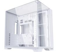 Tour midi Lian Li Lian Li O11 Vision Compact, Midi-Tower, E-ATX, Tempered Glass - weiß Boîtier PC, Boîtier gaming, Boîtier blanc