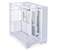 Lian Li O11 Vision -Three Sided Tempered Glass Panels - Dual-Chamber ATX Mid Tower - Up to 2 x 360mm Radiators - Removable Motherboard Tray for PC Building - Up to 455mm Large GPUs (O11VW.US)