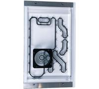 Lian Li O11D Mini Front Mk2 D5 Distroplate - Acryl - Schwarz