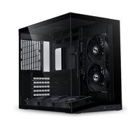 LIAN LI O11D Mini V2 Flow O11DMIV2FX Boîtier d'ordinateur Compact ATX Moyen Airflow Vue panoramique Débit d'air Haute Performance Comprend 5 Ventilateurs à Lame inversée de 120 mm Gestion des câbles