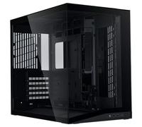 Lian Li O11 Dynamic Mini V2 Boîtier PC noir | Tour midi ATX compacte avec design à deux chambres, verre trempé et construction modulaire