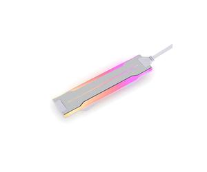 Lian Li P28ARGB-B Projecteur de fond Noir ABS/Aluminium/PC 119.6x27.9x13.1mm, connecteur 3-Pin, Tension RGB 5V