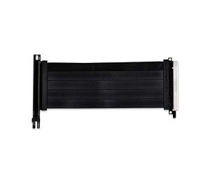 Lian Li PCIe x16 Riser Flachband-Kabel - PCIe 4.0, 200mm, Schwarz