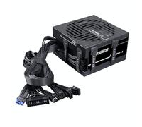 Lian Li RB Bloc d'alimentation 650 W, 80 Plus Bronze, ATX 3.1, PCIe 5.1 Ready, ventilateur à faible bruit de 135 mm, gestion des câbles intégrée, garantie 5 ans, non modulaire - Noir (RB650B)