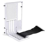 Lian Li O11DMINI-1W-4 Mini Riser Card + PCI-Slot-Blende - PCIe 4.0, 200mm, Weiãÿ