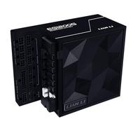 Lian Li Série Edge - Alimentation entièrement modulaire 1200 W (ventilateur USB Hub inclus) - Or - ATX 3.1 - Prise en charge PCIE 5.1 - Connecteur 12 V-2x6 - Design en forme de L pour boîtier à double